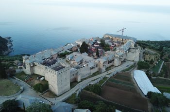 Τοιχογραφικός Διάκοσμος Τράπεζας Ιεράς Μονής Μεγίστης Λαύρας